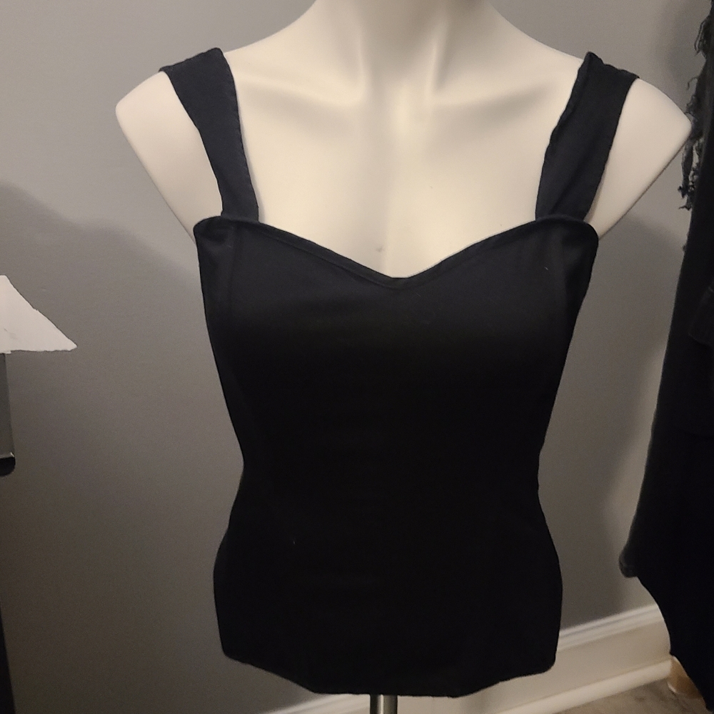 Hot topic corset style top